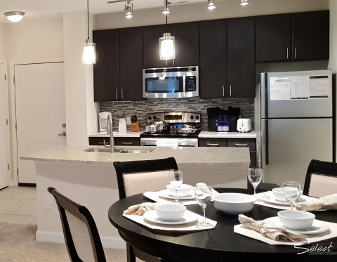 Elan Midtown Furnished Apartments in historic Downtown Charleston SC - Kitchen